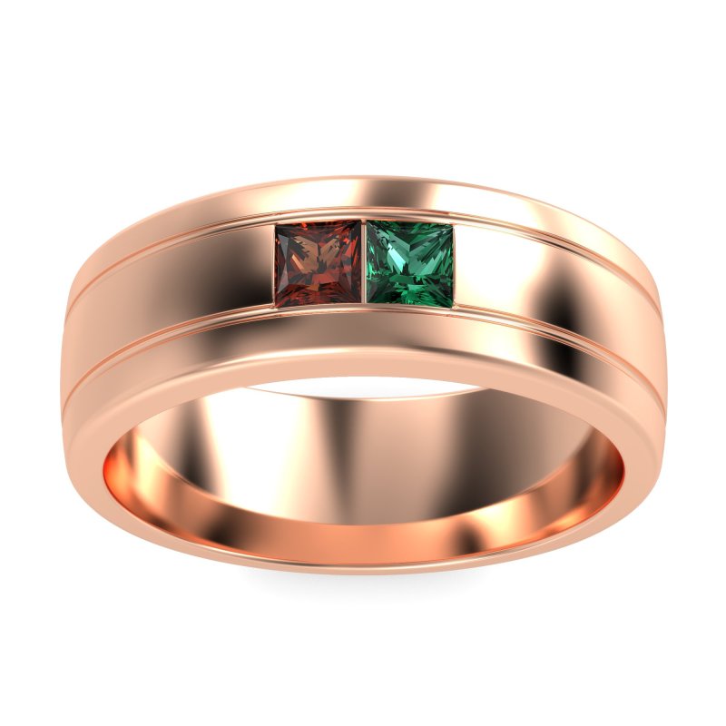 7.5mm Men's Modern Princess Band