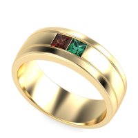 7.5mm Men's Modern Princess Band