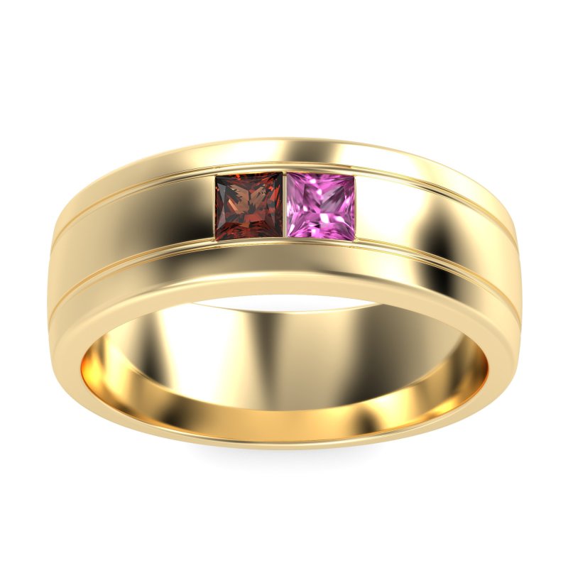 7.5mm Men's Modern Princess Band