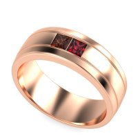 7.5mm Men's Modern Princess Band