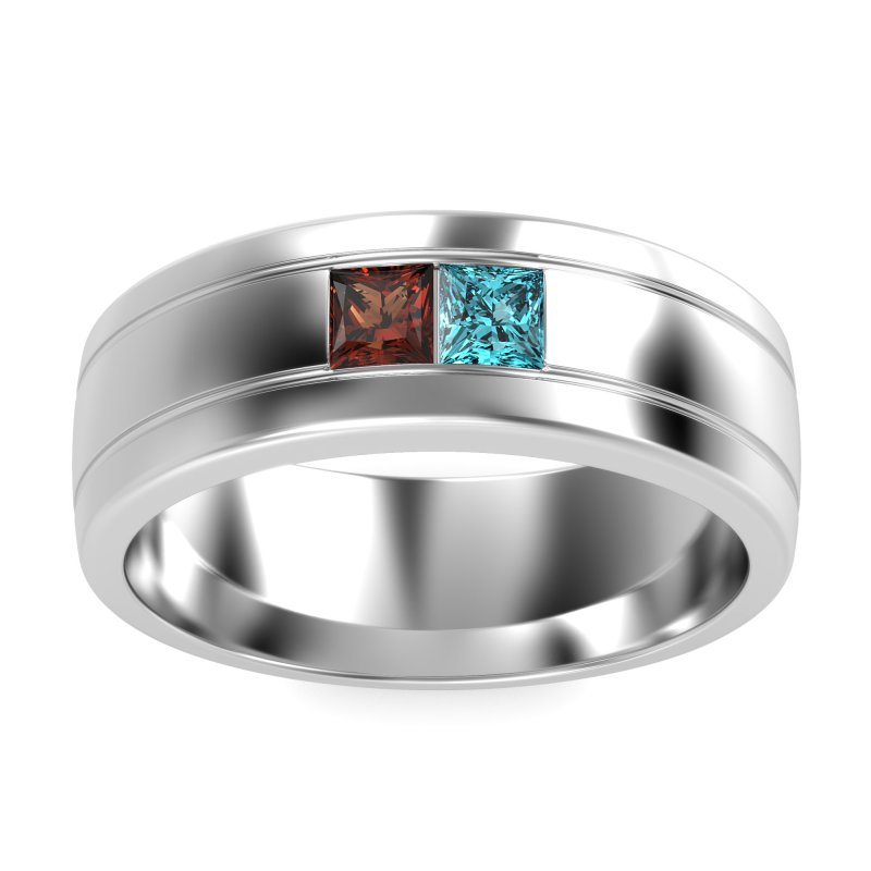 7.5mm Men's Modern Princess Band