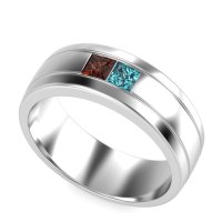 7.5mm Men's Modern Princess Band