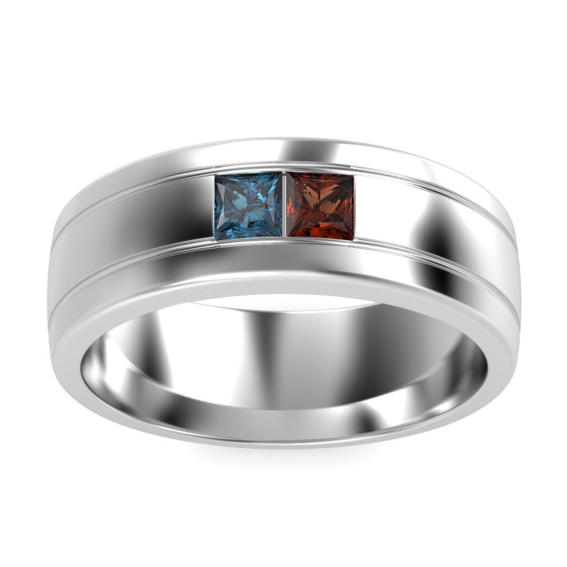 7.5mm Men's Modern Princess Band