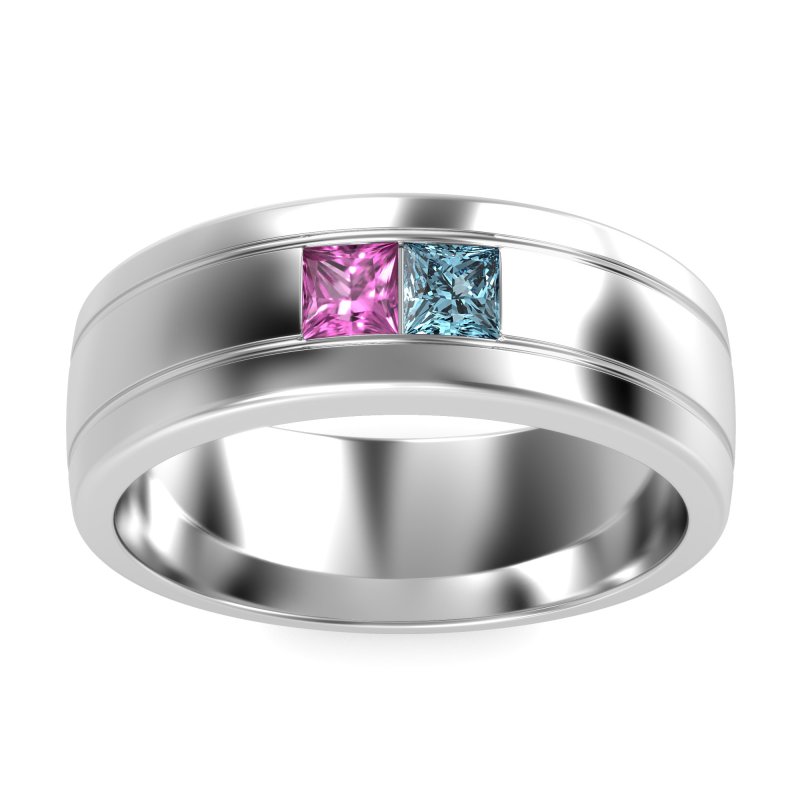 7.5mm Men's Modern Princess Band