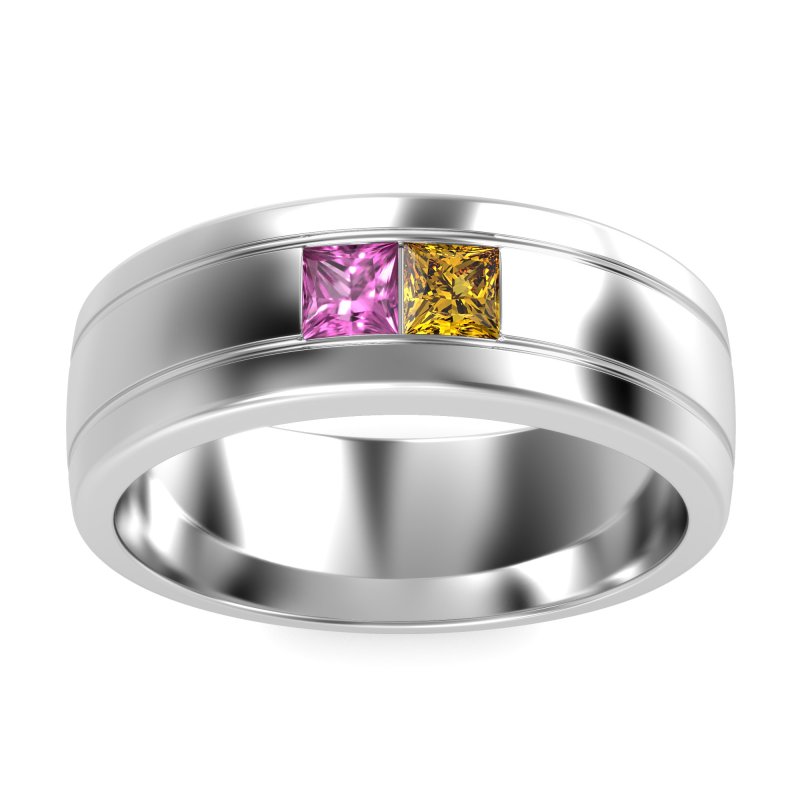 7.5mm Men's Modern Princess Band
