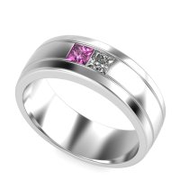 7.5mm Men's Modern Princess Band