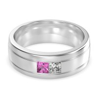 7.5mm Men's Modern Princess Band