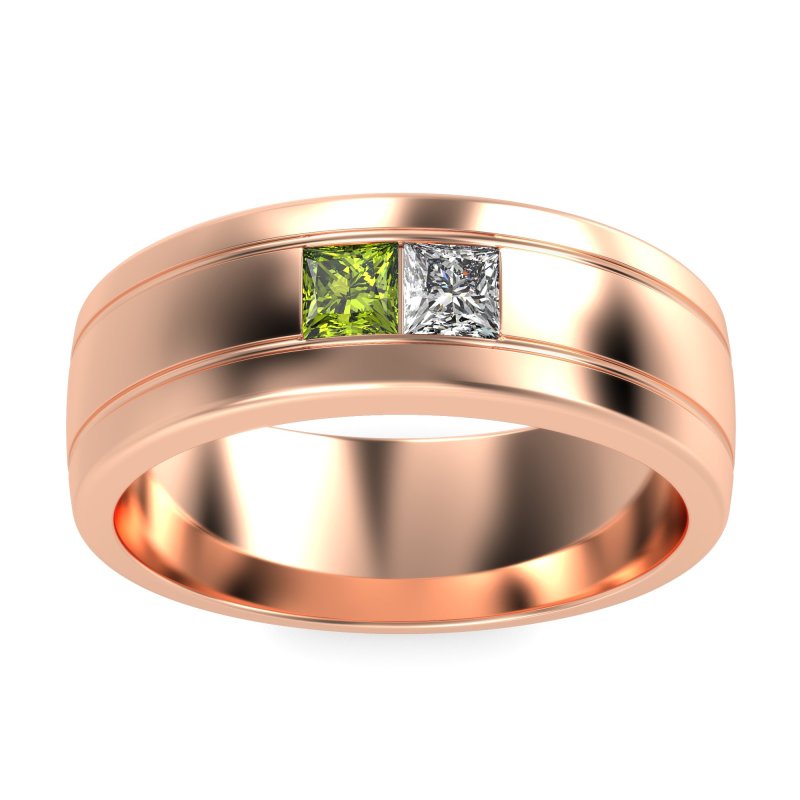 7.5mm Men's Modern Princess Band