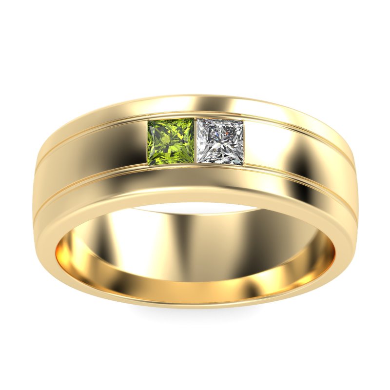 7.5mm Men's Modern Princess Band