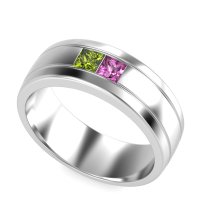 7.5mm Men's Modern Princess Band