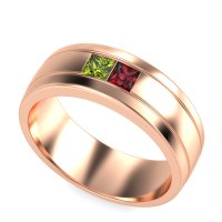7.5mm Men's Modern Princess Band