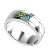 7.5mm Men's Modern Princess Band