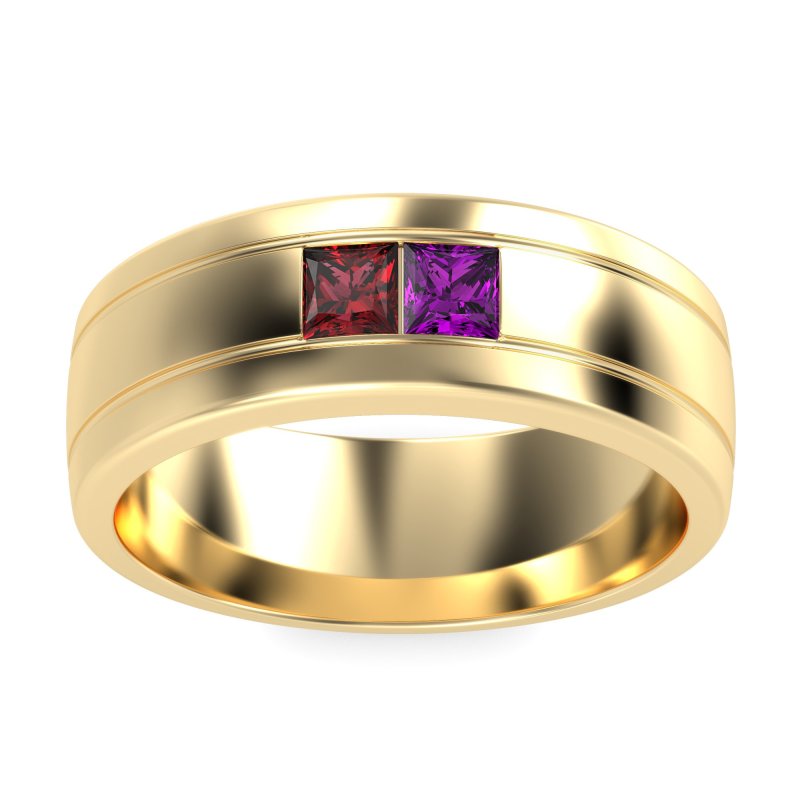 7.5mm Men's Modern Princess Band