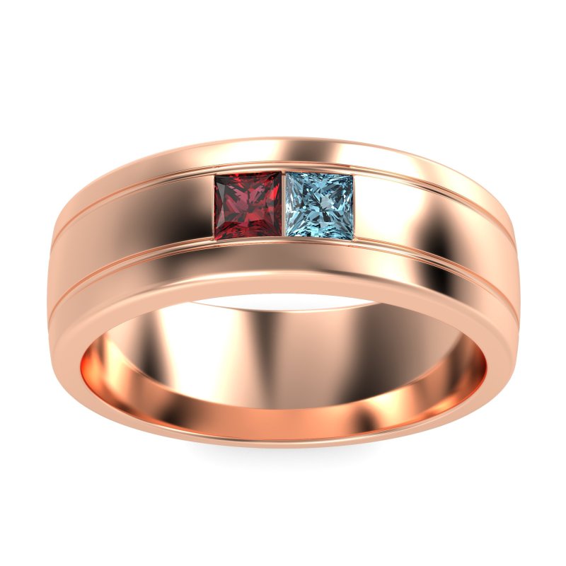 7.5mm Men's Modern Princess Band