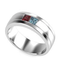 7.5mm Men's Modern Princess Band