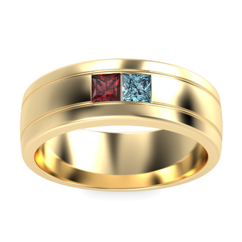 7.5mm Men's Modern Princess Band