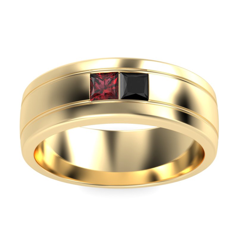 7.5mm Men's Modern Princess Band