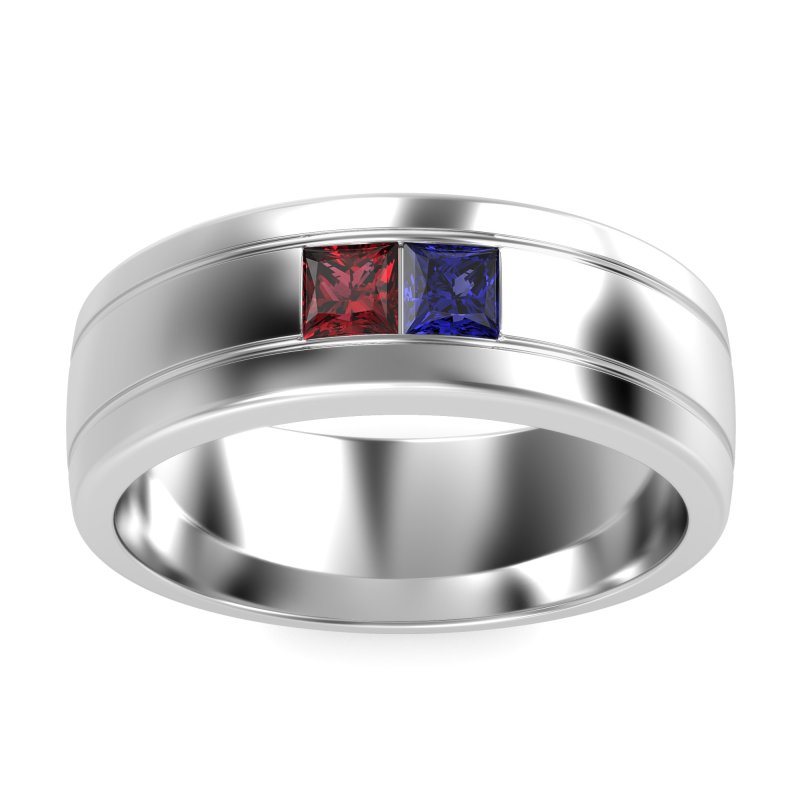 7.5mm Men's Modern Princess Band