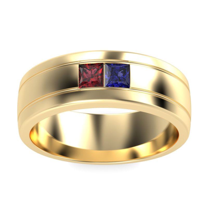 7.5mm Men's Modern Princess Band