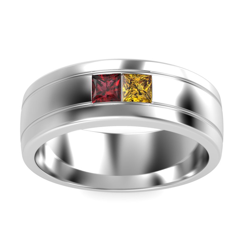 7.5mm Men's Modern Princess Band