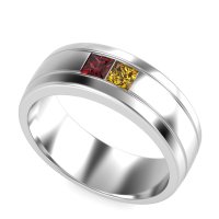 7.5mm Men's Modern Princess Band