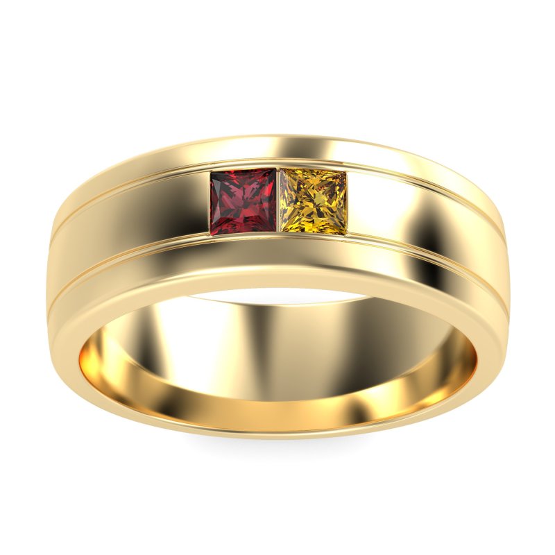 7.5mm Men's Modern Princess Band