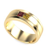 7.5mm Men's Modern Princess Band