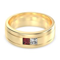 7.5mm Men's Modern Princess Band