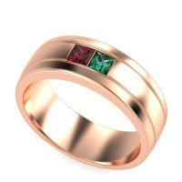 7.5mm Men's Modern Princess Band