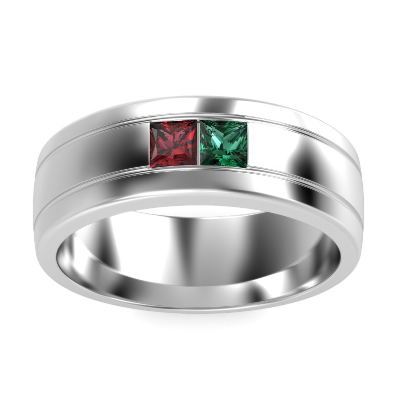 7.5mm Men's Modern Princess Band