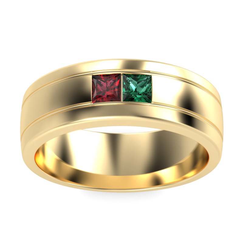 7.5mm Men's Modern Princess Band