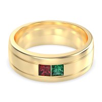 7.5mm Men's Modern Princess Band