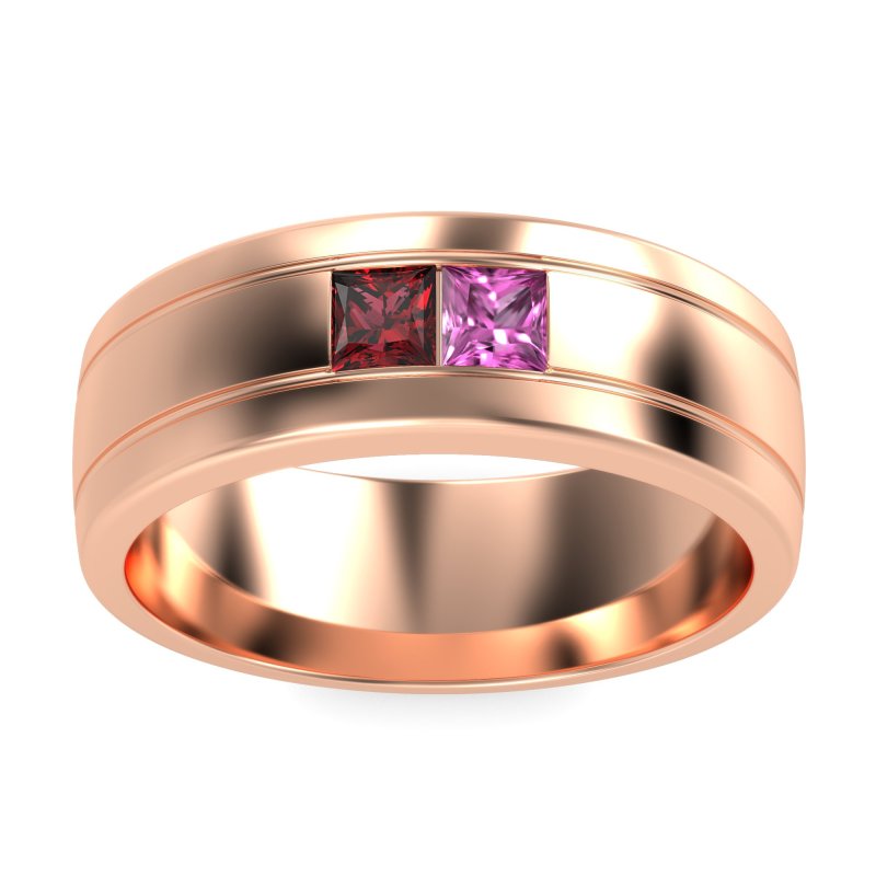 7.5mm Men's Modern Princess Band