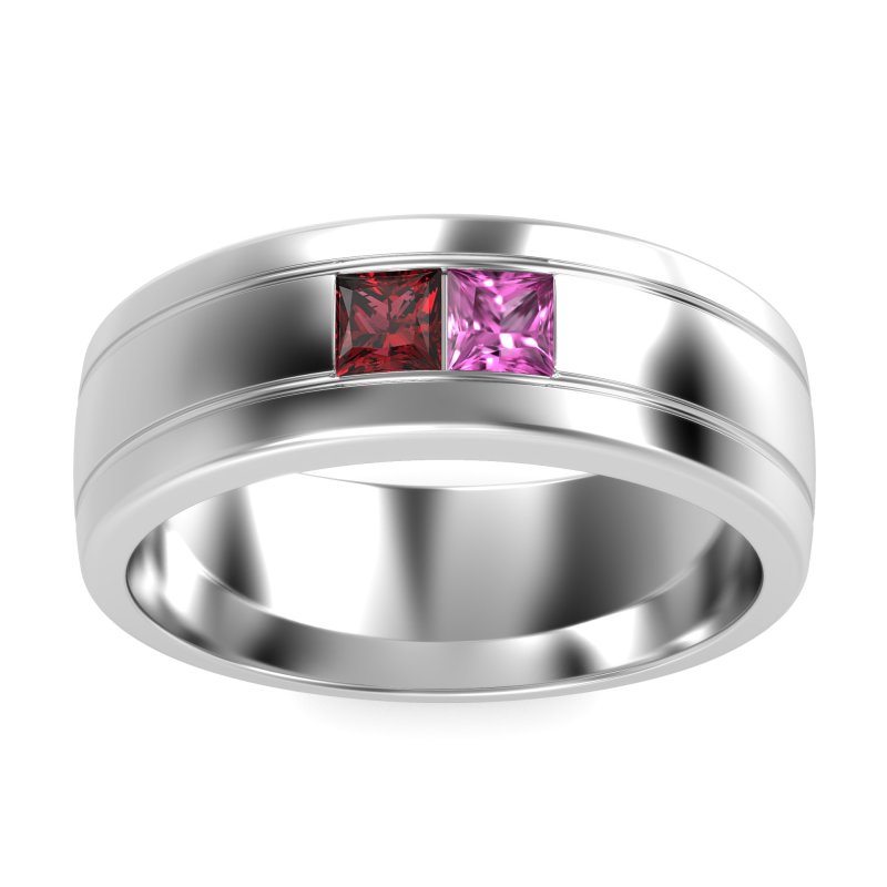 7.5mm Men's Modern Princess Band