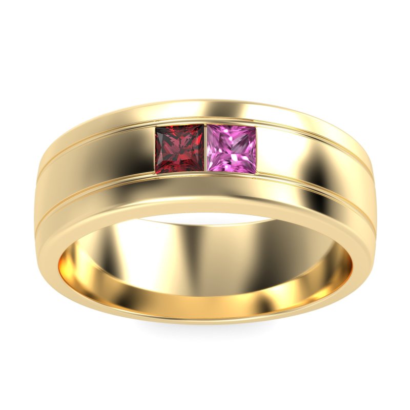 7.5mm Men's Modern Princess Band