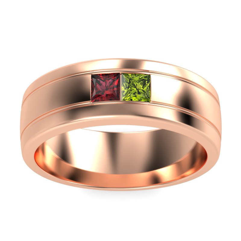 7.5mm Men's Modern Princess Band