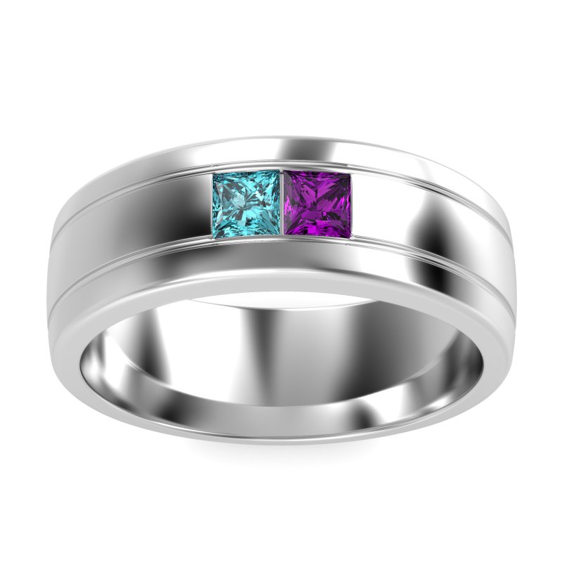 7.5mm Men's Modern Princess Band