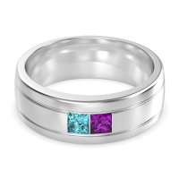 7.5mm Men's Modern Princess Band