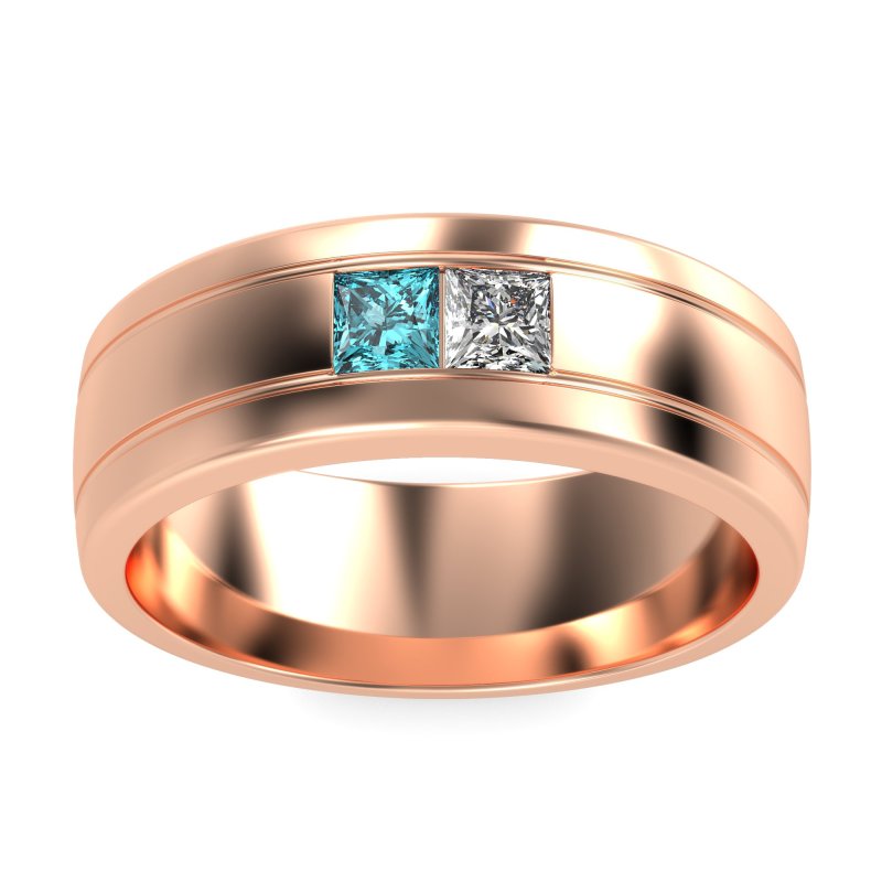 7.5mm Men's Modern Princess Band