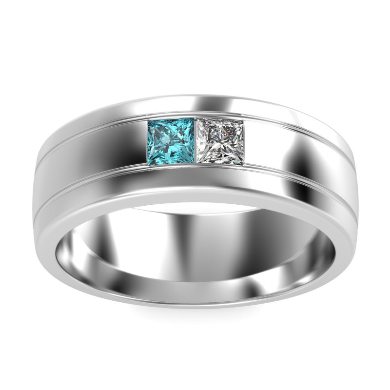 7.5mm Men's Modern Princess Band