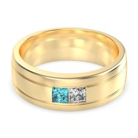 7.5mm Men's Modern Princess Band