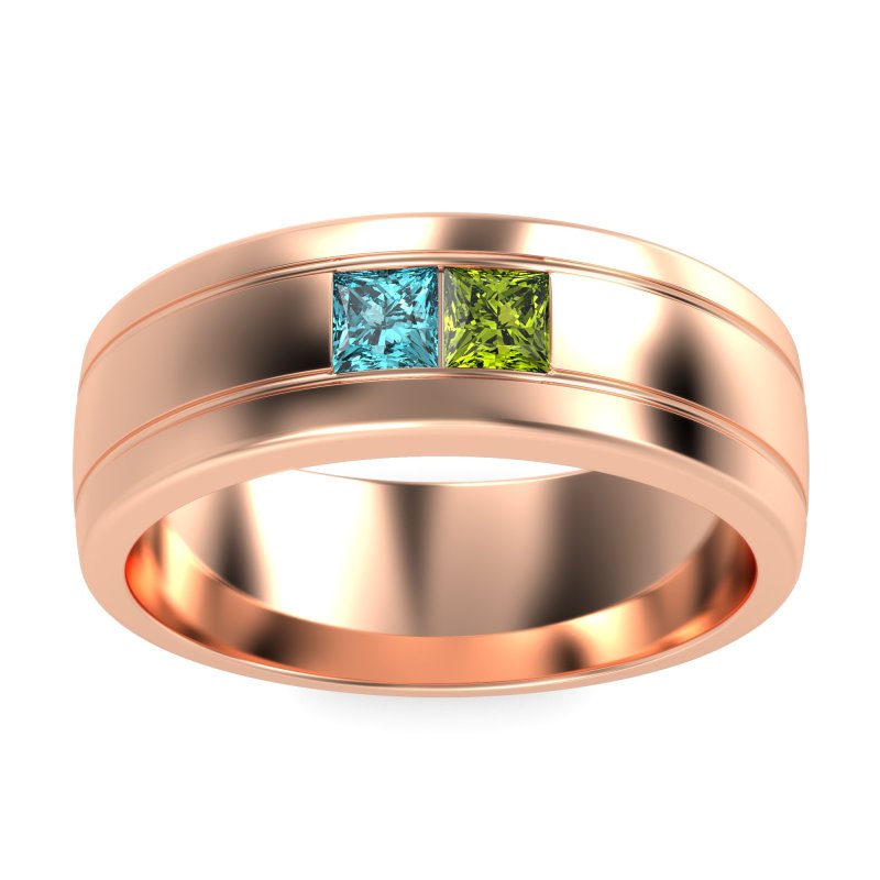 7.5mm Men's Modern Princess Band