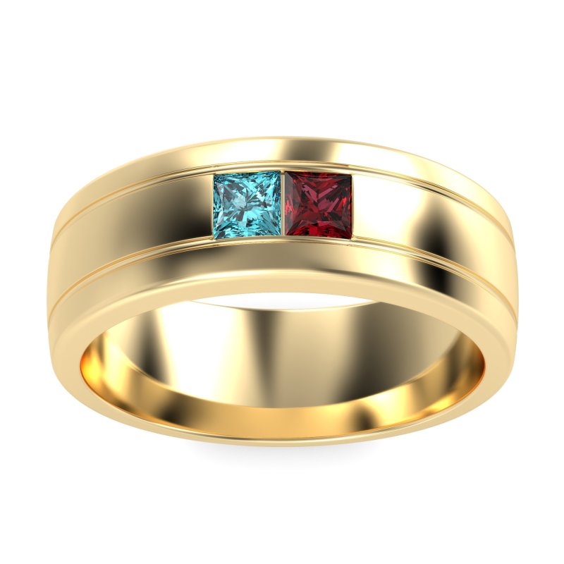 7.5mm Men's Modern Princess Band