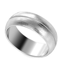 8mm Men's Split Brushstroke Band