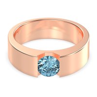 6.5mm Men's Classic Solitaire Band