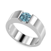 6.5mm Men's Classic Solitaire Band