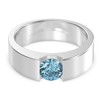 6.5mm Men's Classic Solitaire Band