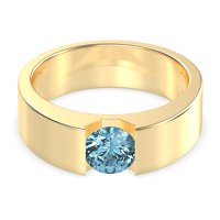 6.5mm Men's Classic Solitaire Band