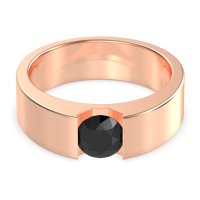 6.5mm Men's Classic Solitaire Band