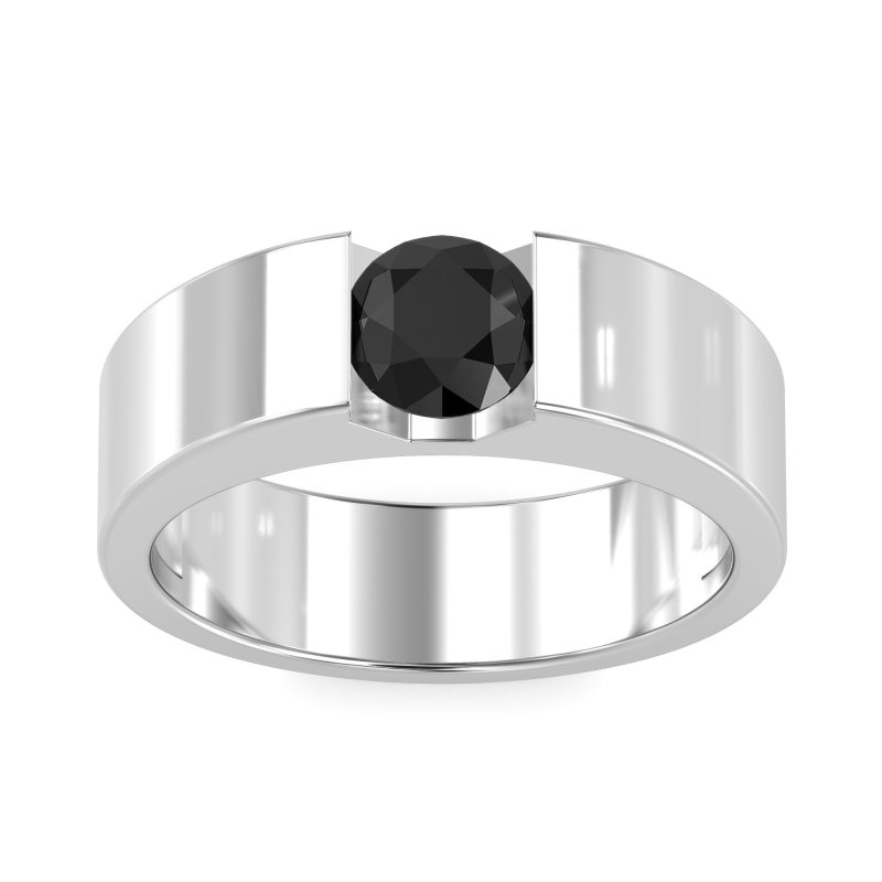 6.5mm Men's Classic Solitaire Band